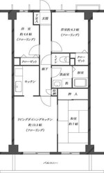 プレジール西新井の物件間取画像